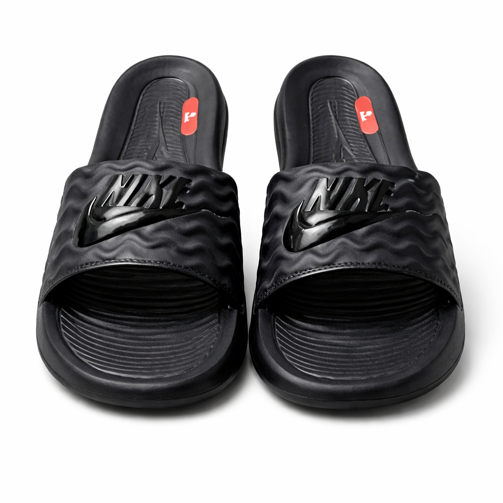 Claquette Nike noire premium – Confort et style